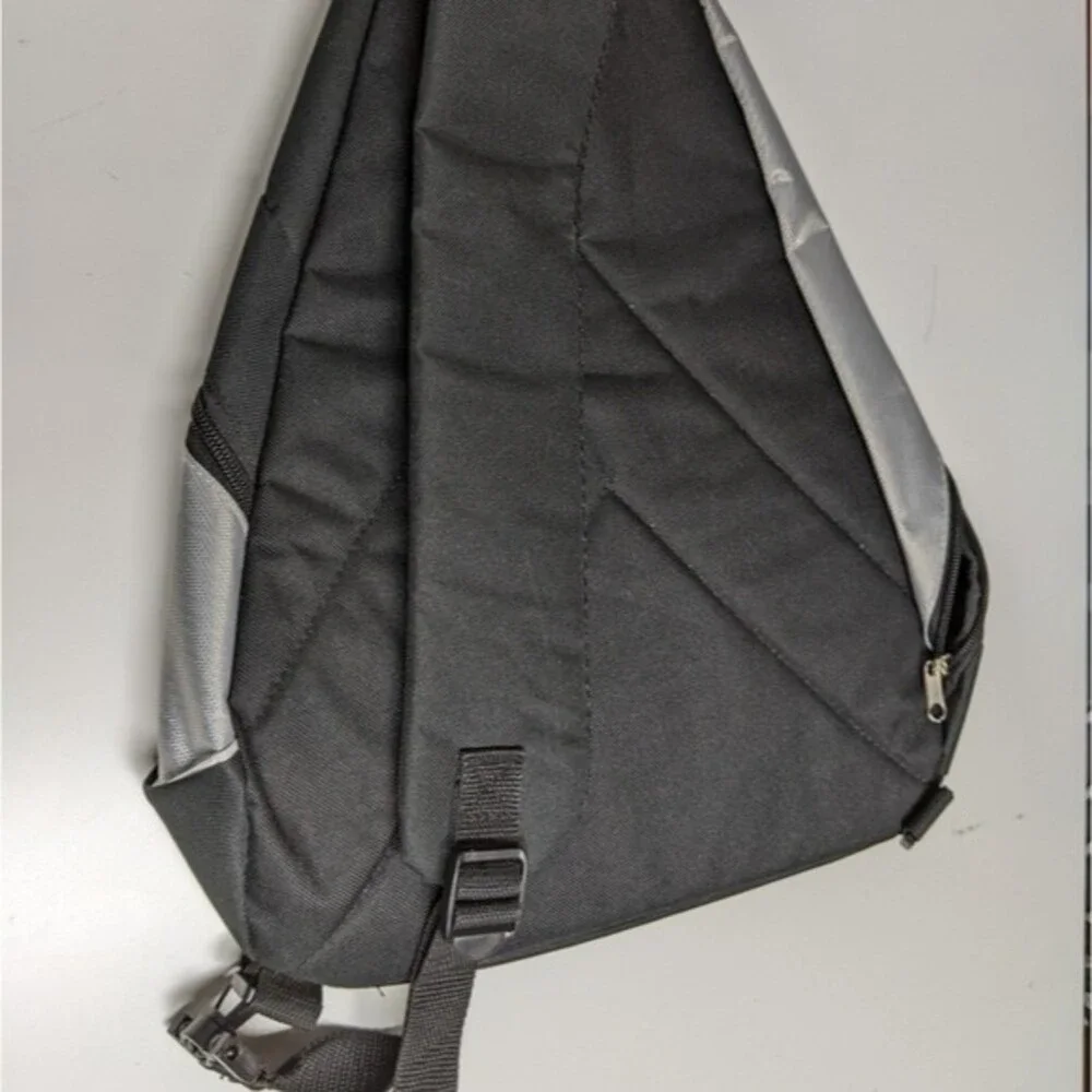 Disney Castaway Club Crossbody Back Bag Backpack Grey / Silver Cruise Vacation